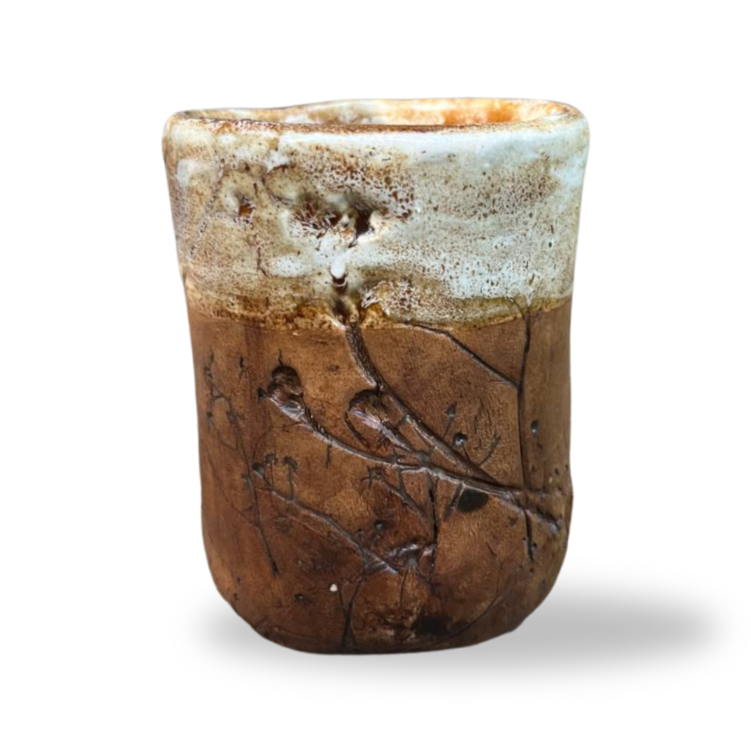Nature-inspired Clay Cup