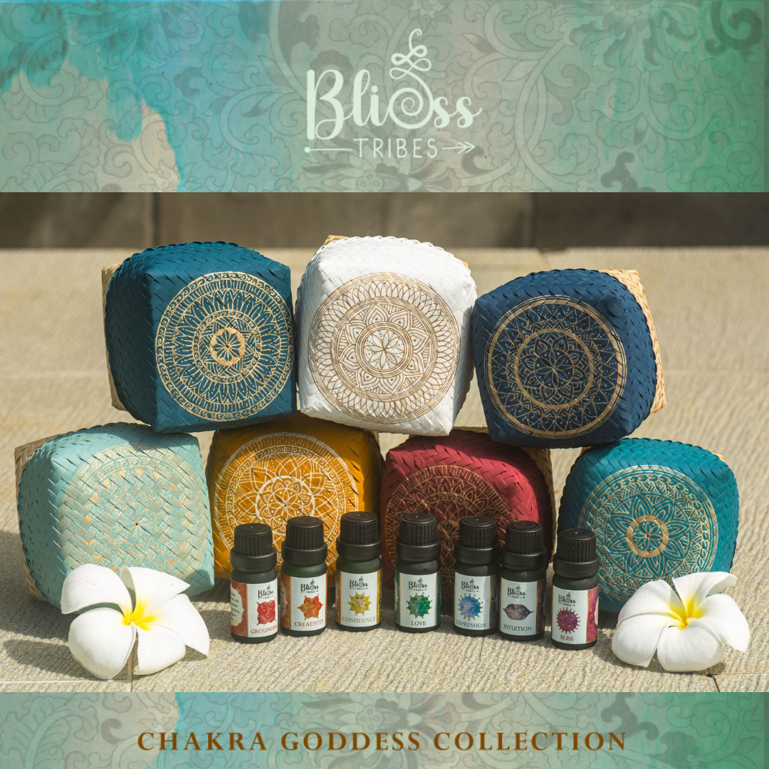Chakra Goddess Collection: Set of 7 essential oils