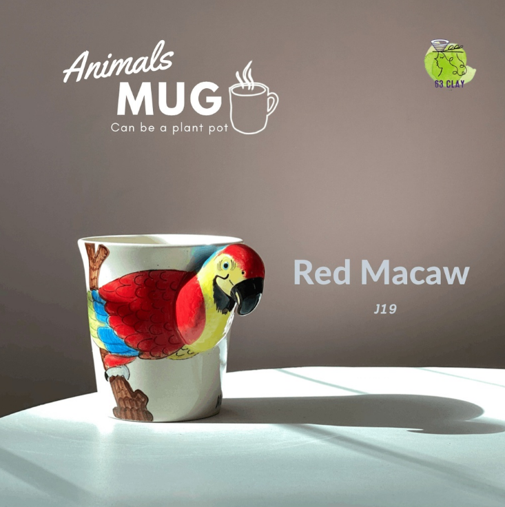 Red Macaw Mug
