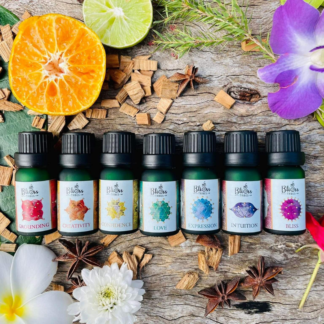Chakra Goddess Collection: Set of 7 essential oils