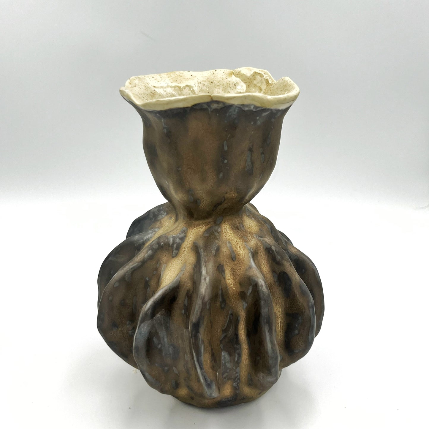 Antique gold vase