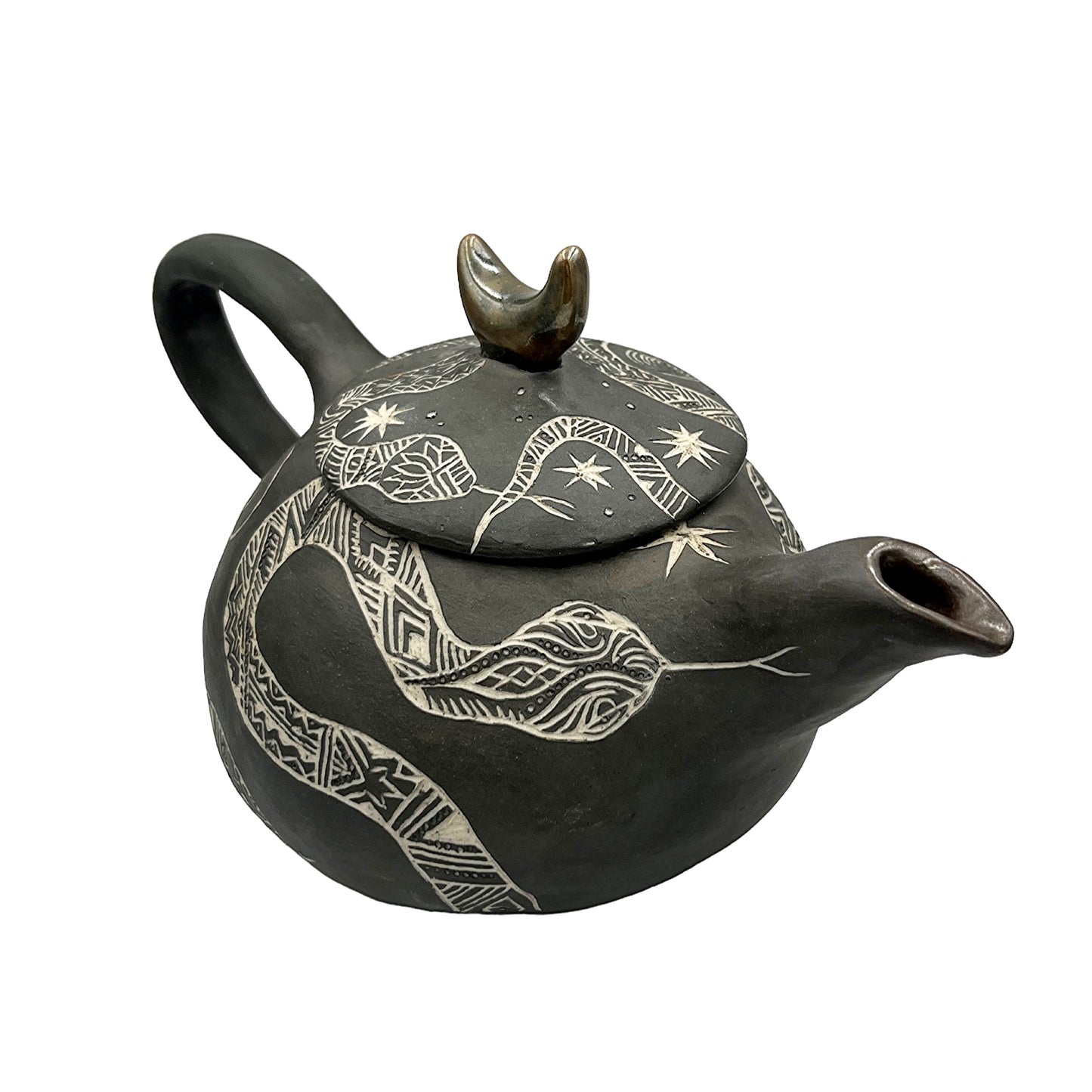 Snake collection teapot